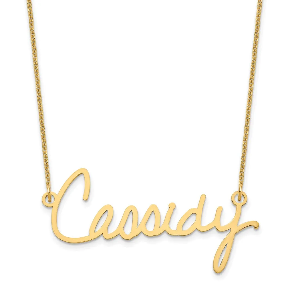 10K Signature Necklace