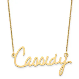 10K Signature Necklace