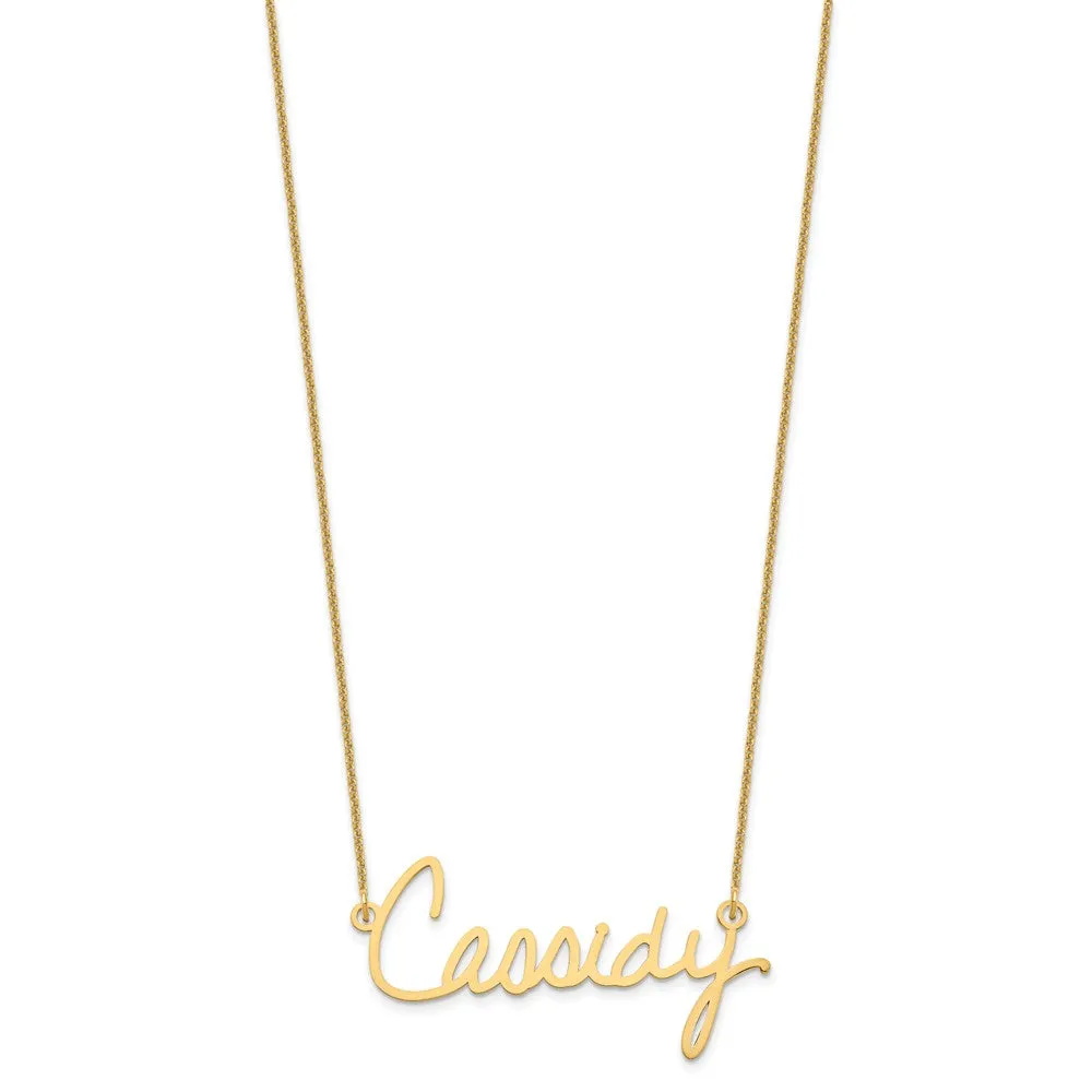 10K Signature Necklace