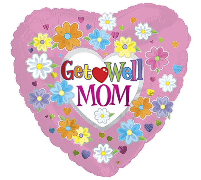 18" Get Well Mom