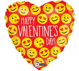 18" Valentine's Emoji