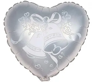 18" Wedding Bells Heart