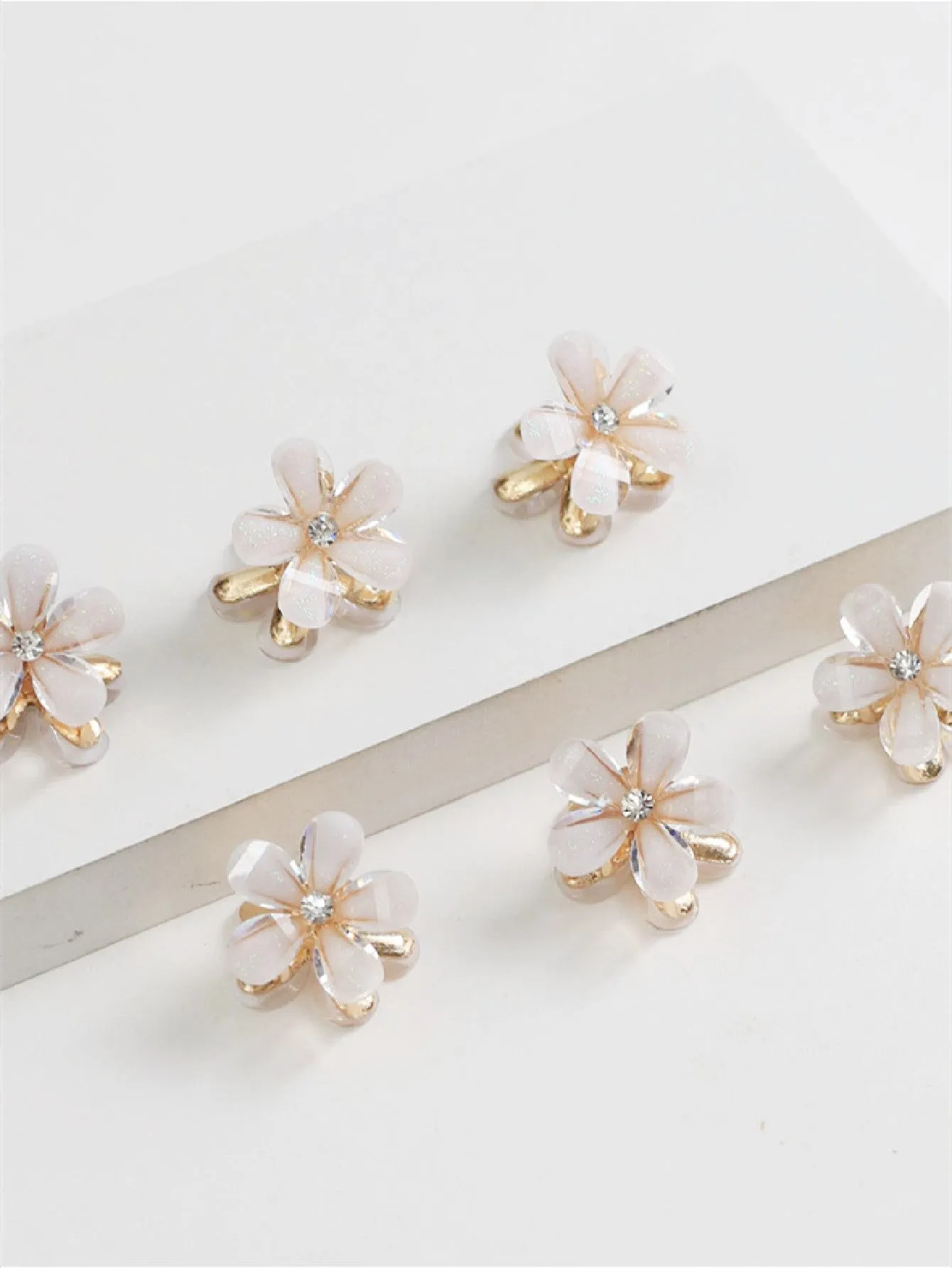6pcs Flower Design Hair Claw- FD ⚡
