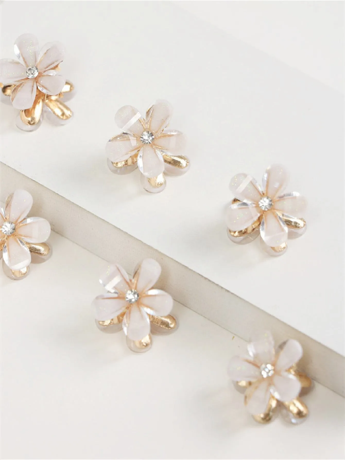6pcs Flower Design Hair Claw- FD ⚡