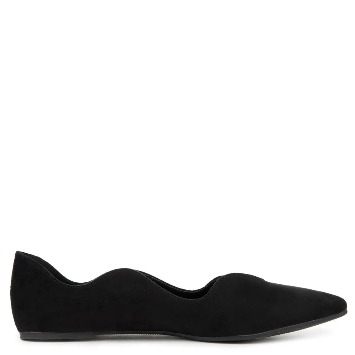 Alda-5 Flat BLACK SUEDE