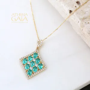 Al'Oro Paraiba Necklace