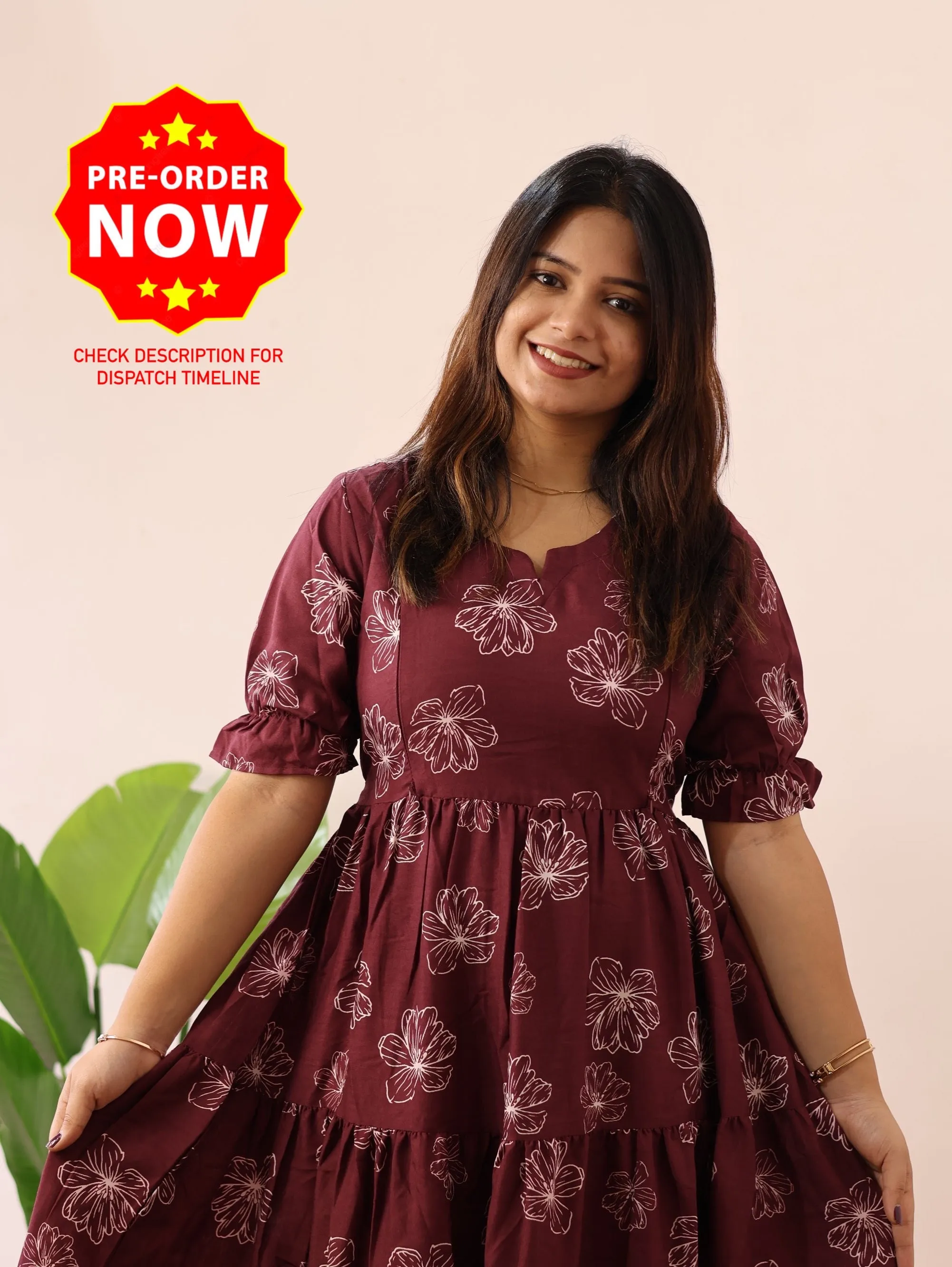 Anya Maternity  Dress(PREORDER-JUNE15)