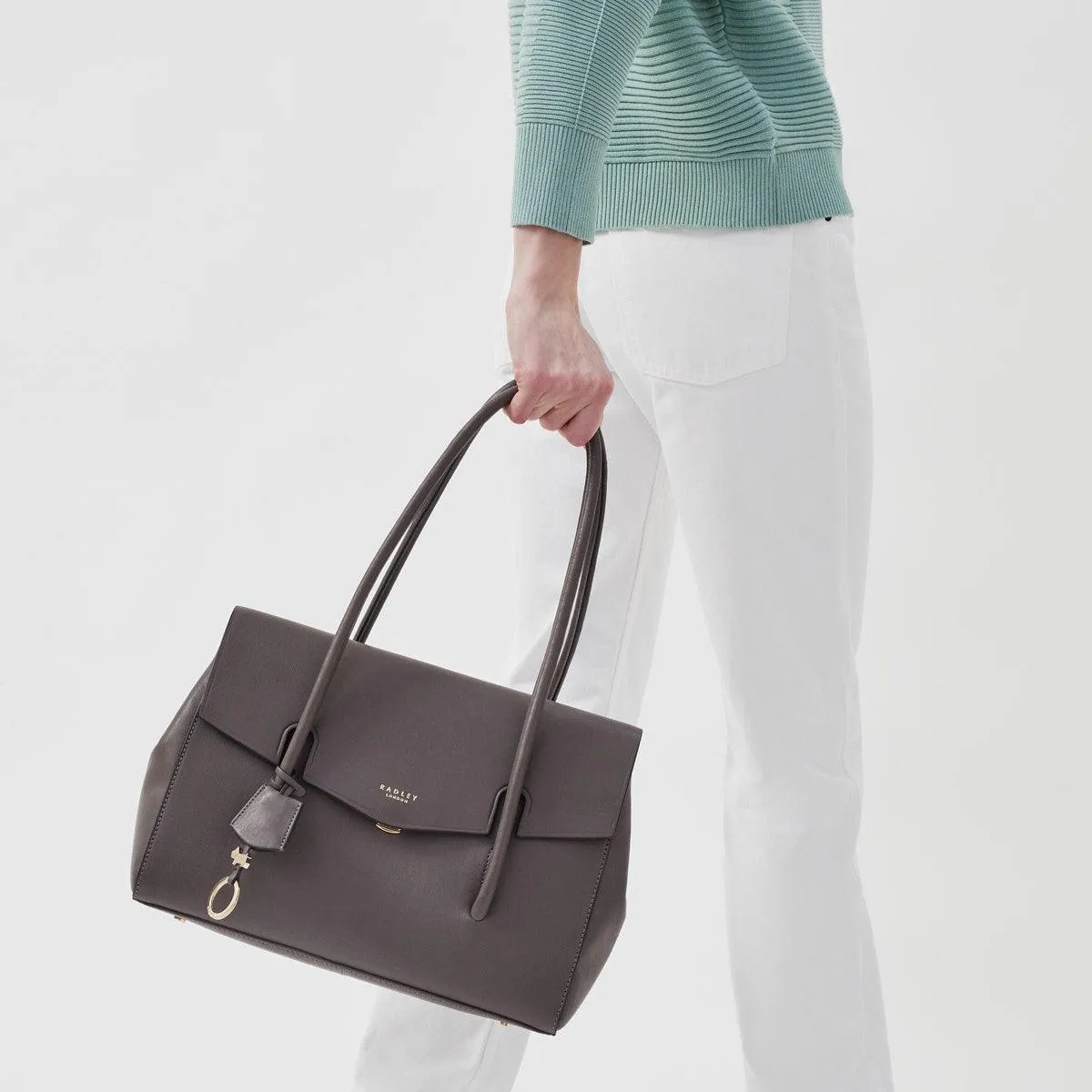 APSLEY ROAD - Large Flapover Tote Bag