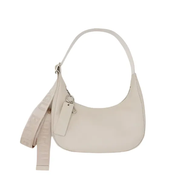 Baggu Small Leather Crescent Bag