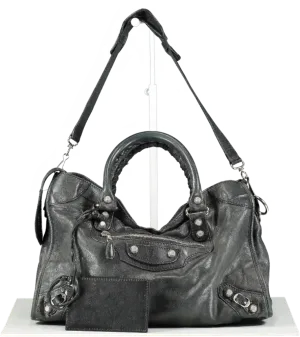 Balenciaga Black City Bag