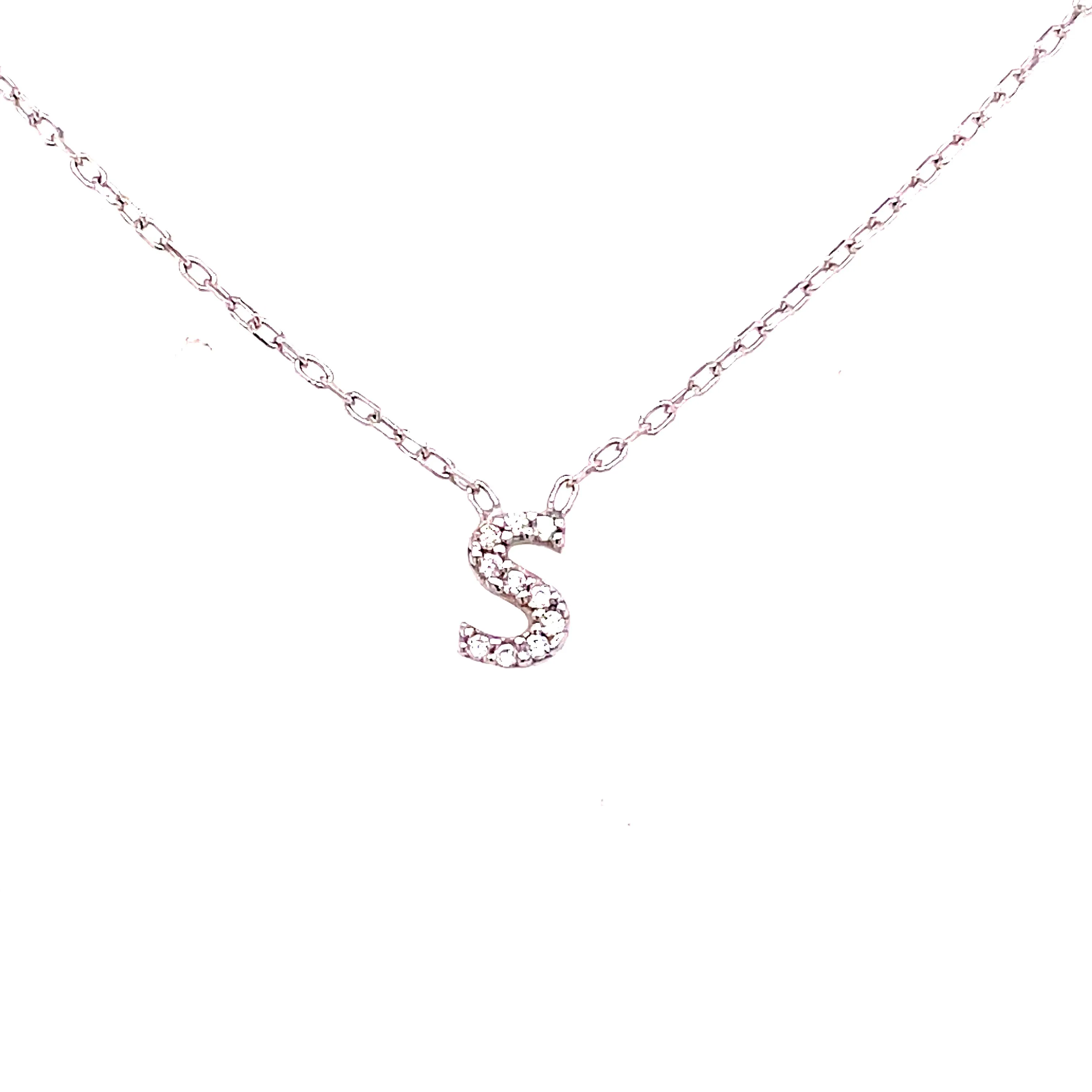 Beautiful Initial Necklace - 63317