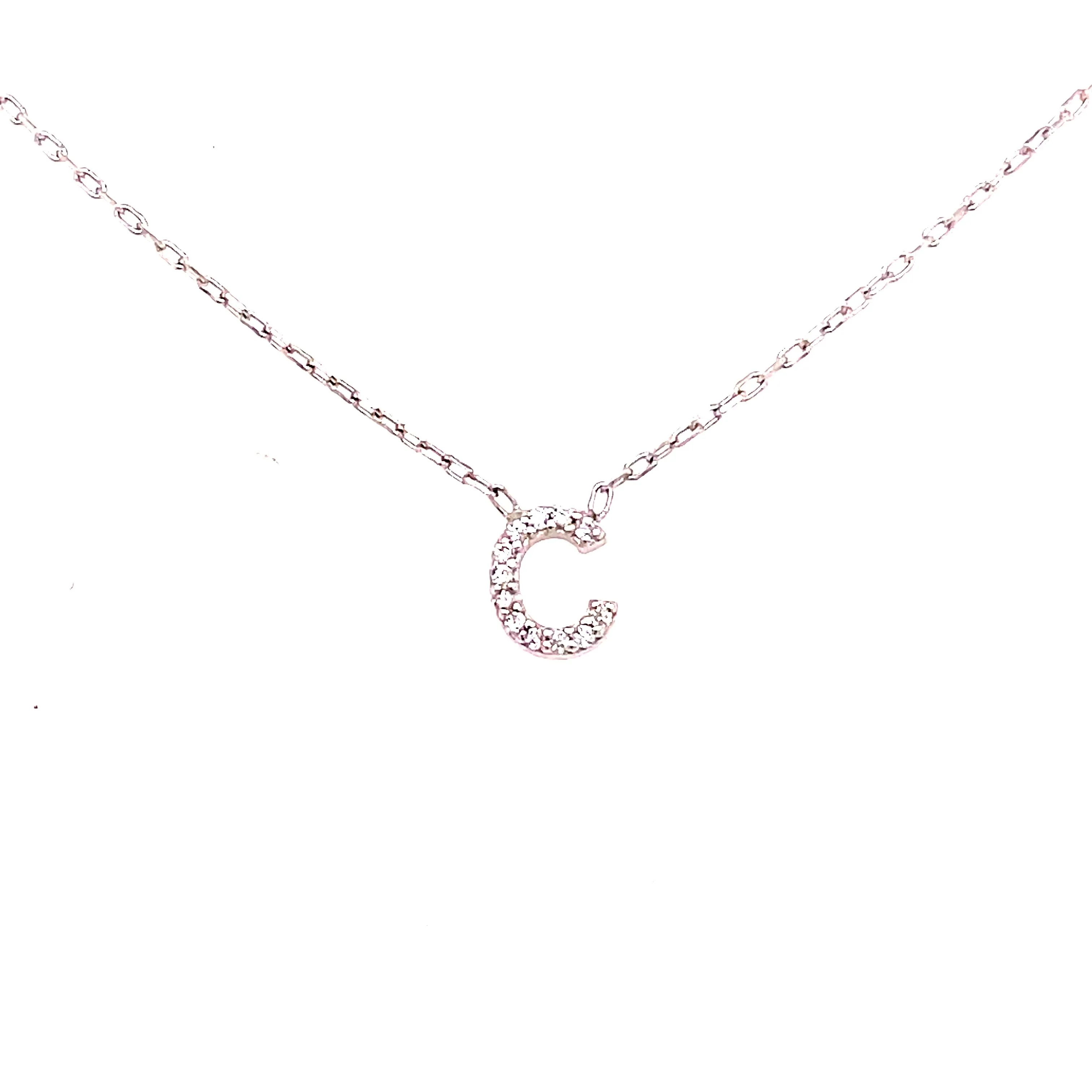 Beautiful Initial Necklace - 63317