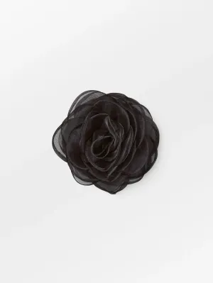 Becksöndergaard Orchia Flower Hair Claw - Black
