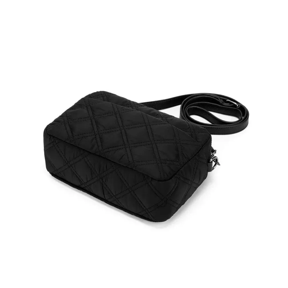 Black Caviar Melrose Quilted Crossbody Bag | Black
