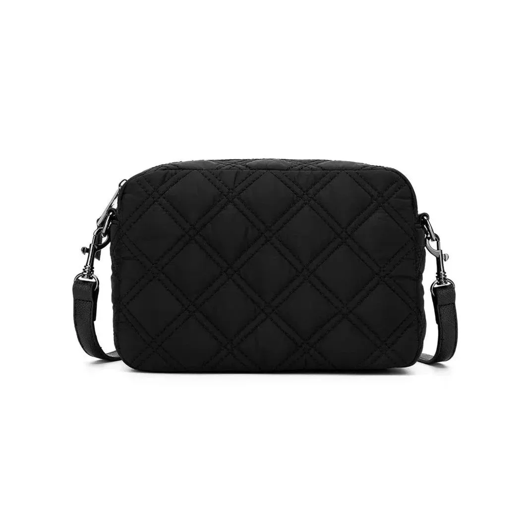 Black Caviar Melrose Quilted Crossbody Bag | Black