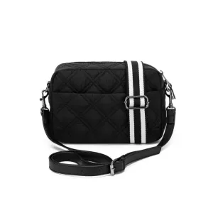 Black Caviar Melrose Quilted Crossbody Bag | Black