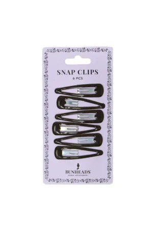Black Snap Clips