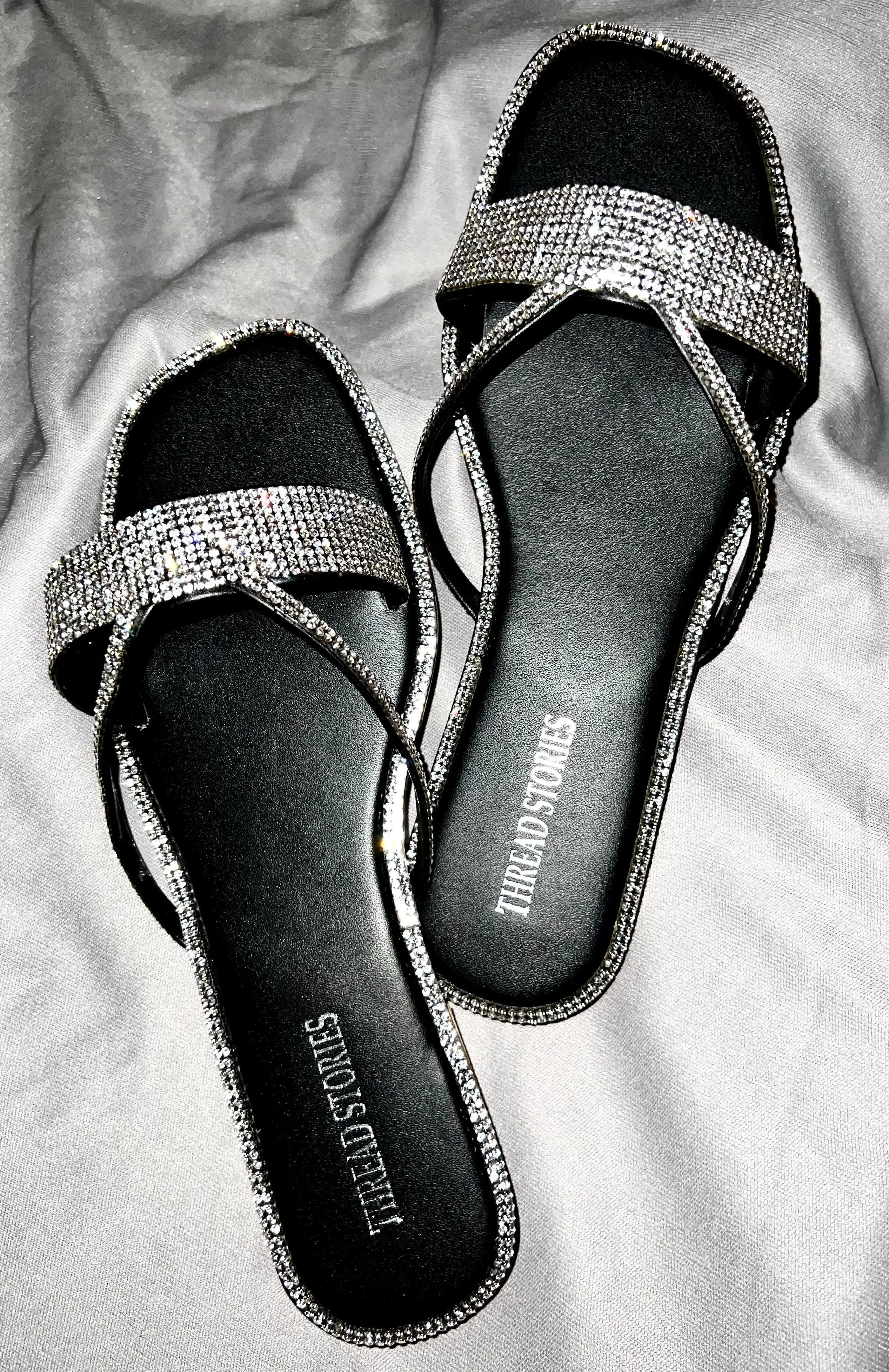 Bling Slip On: Black