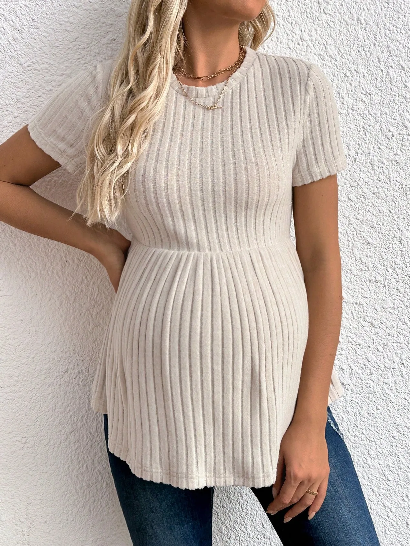 Blusas de maternidad unicolor en Cherry Vibes