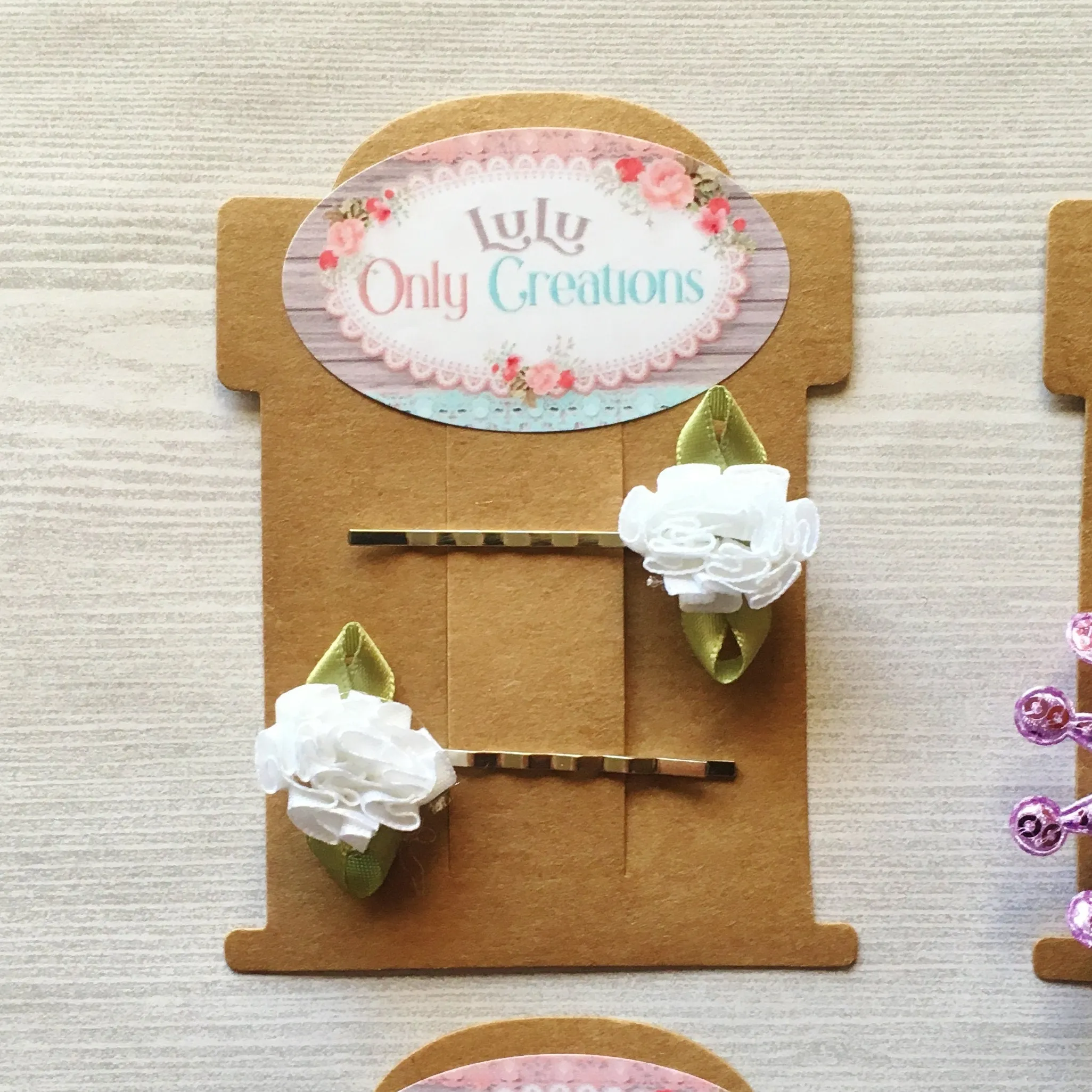 Bobby Pin Hair Clips, Set of 2
