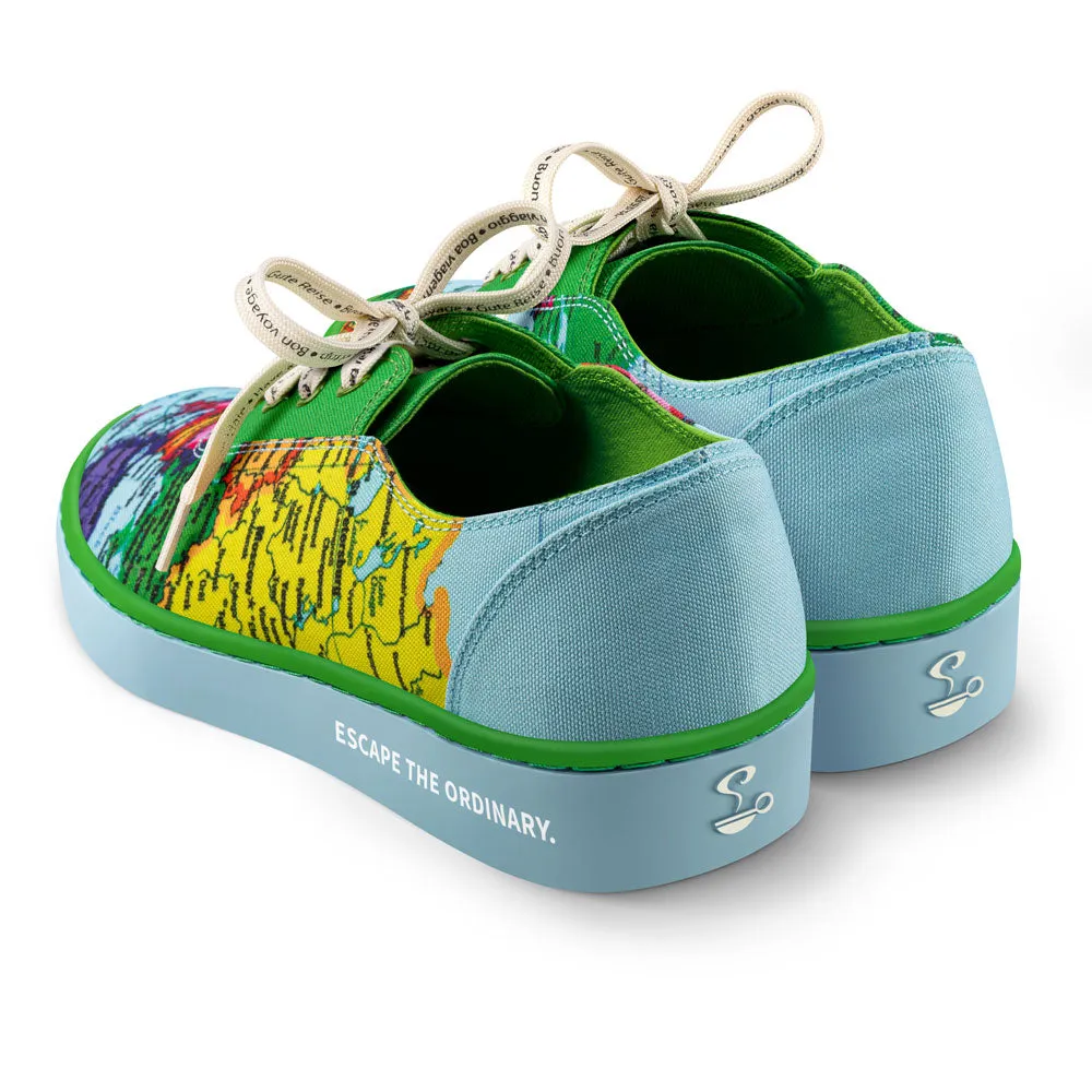 Bon Voyage Casual Sneaker from Hot Chocolate Design