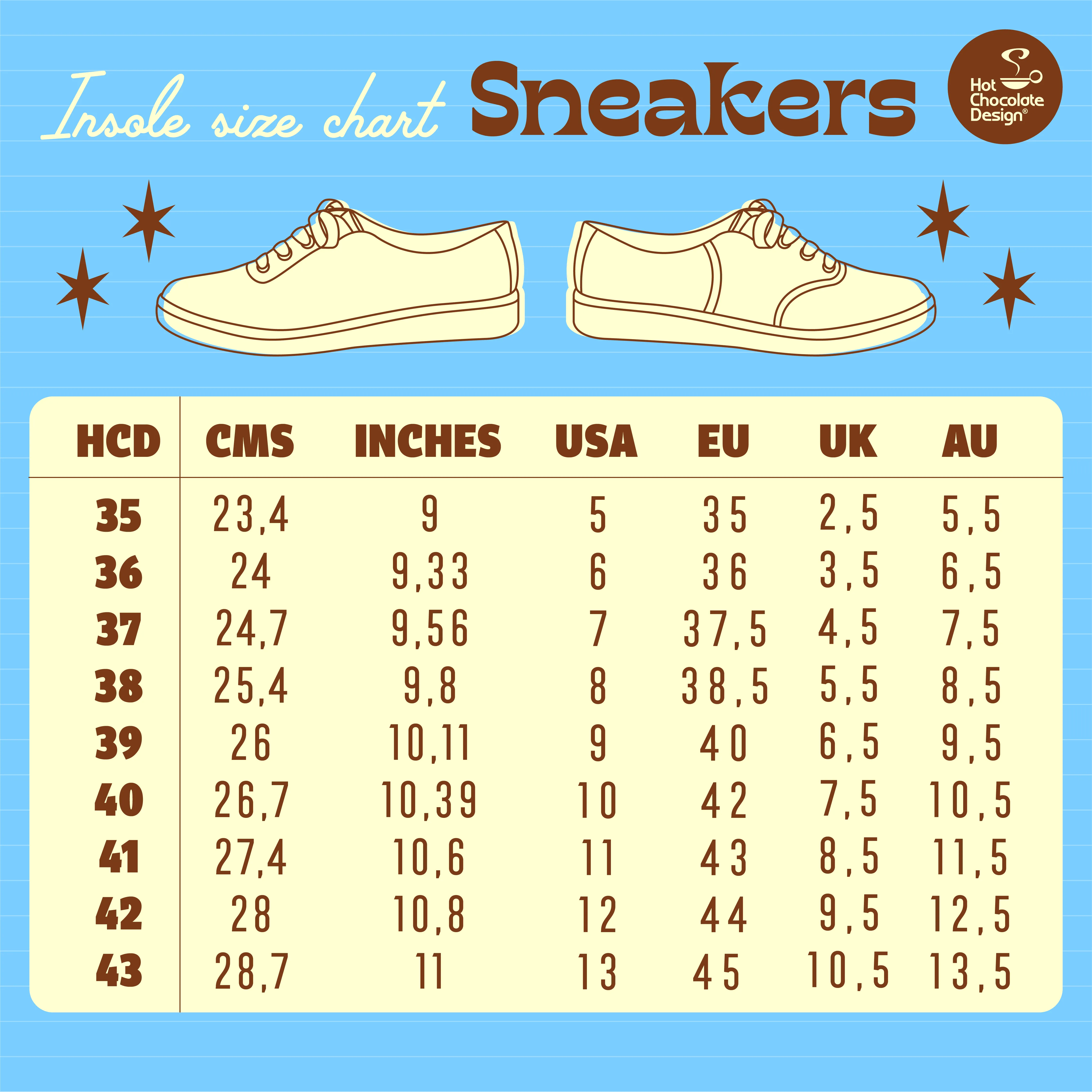 Bon Voyage Casual Sneaker from Hot Chocolate Design