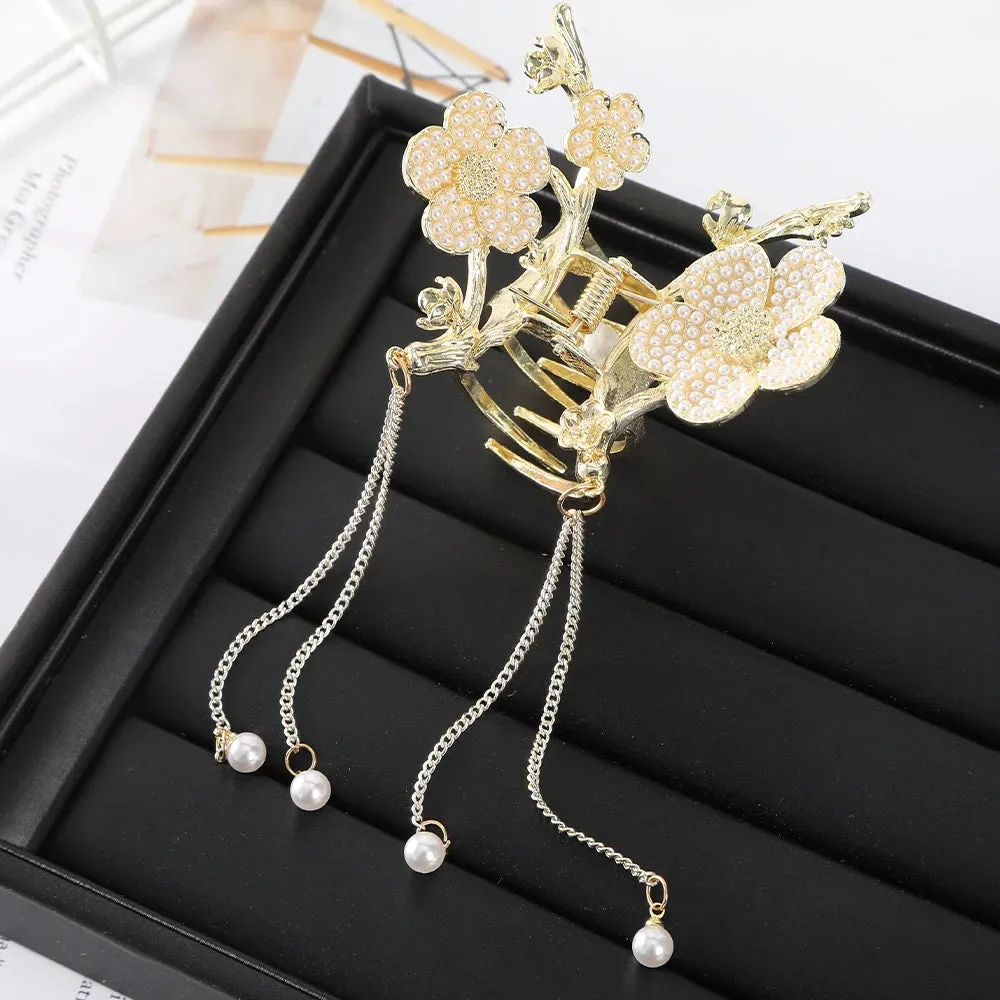 Butterfly Rhinestone Hair Clips - Hair Accessories