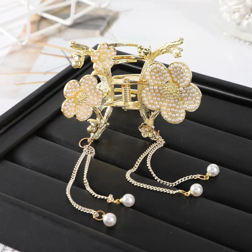 Butterfly Rhinestone Hair Clips - Hair Accessories