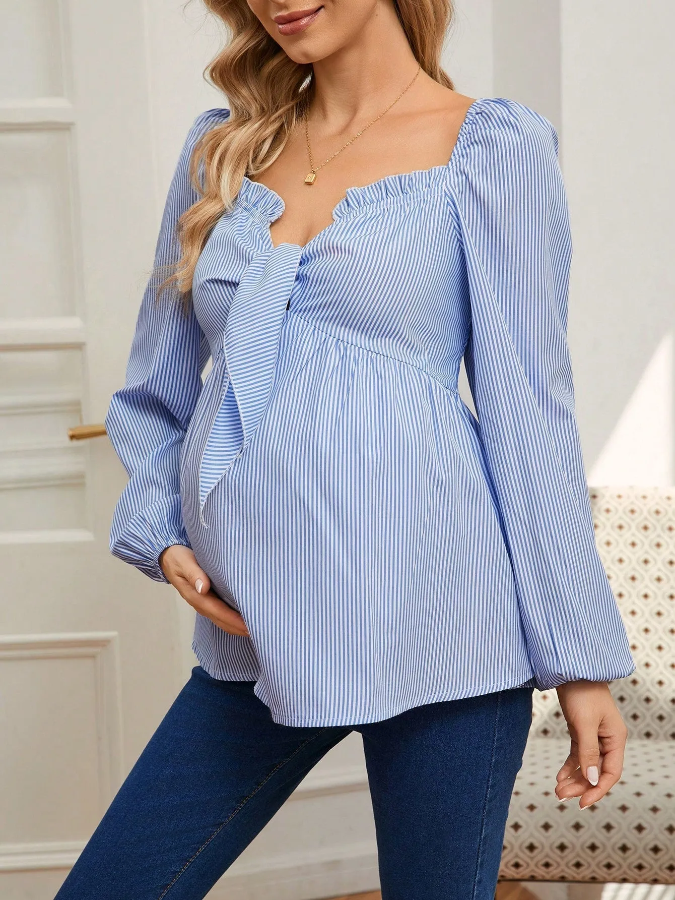 Camisa holgada para embarazadas en Cherry Vibes