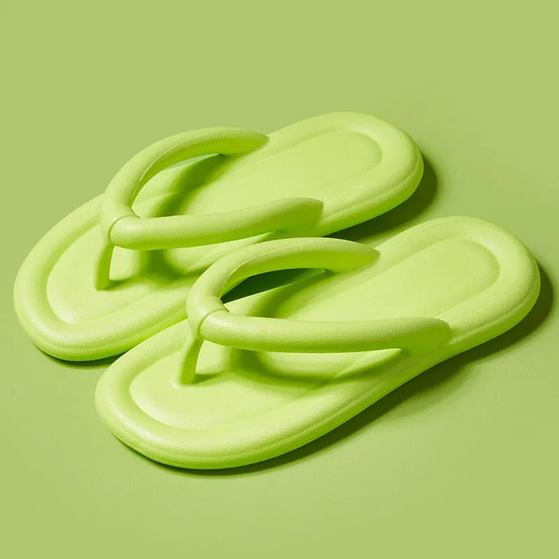 Candy Colors Beach Flip Flops for Women