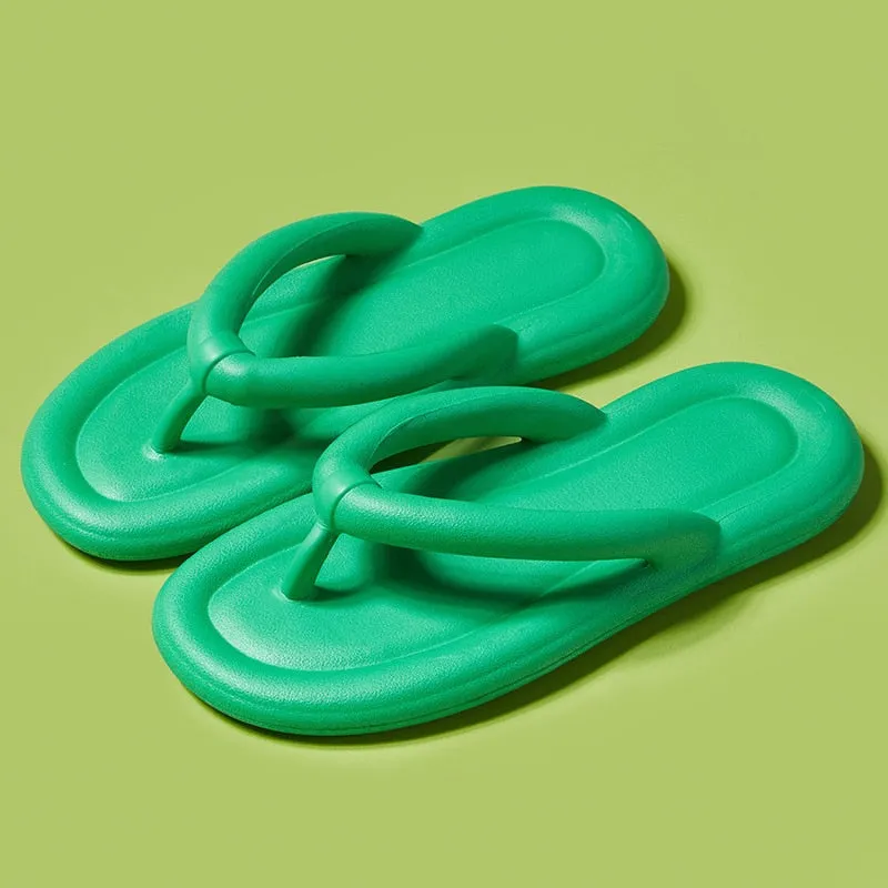 Candy Colors Beach Flip Flops for Women