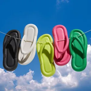 Candy Colors Beach Flip Flops for Women