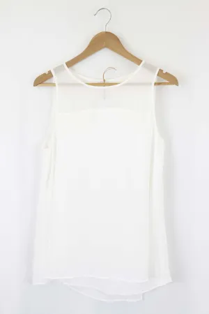 Chalice White Short Sleeve Top M