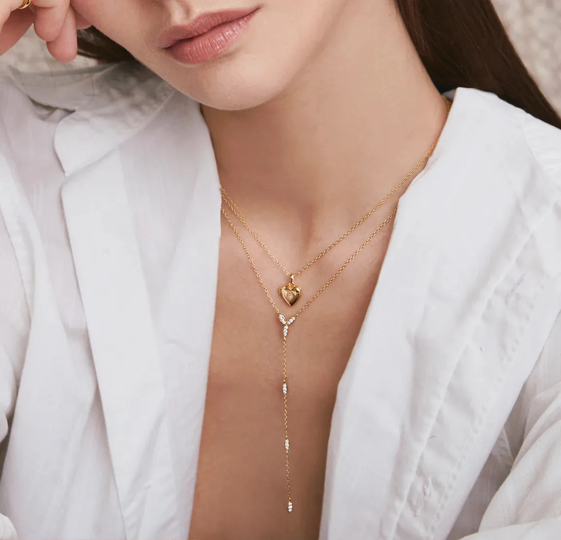 Chiara Necklace - Gold