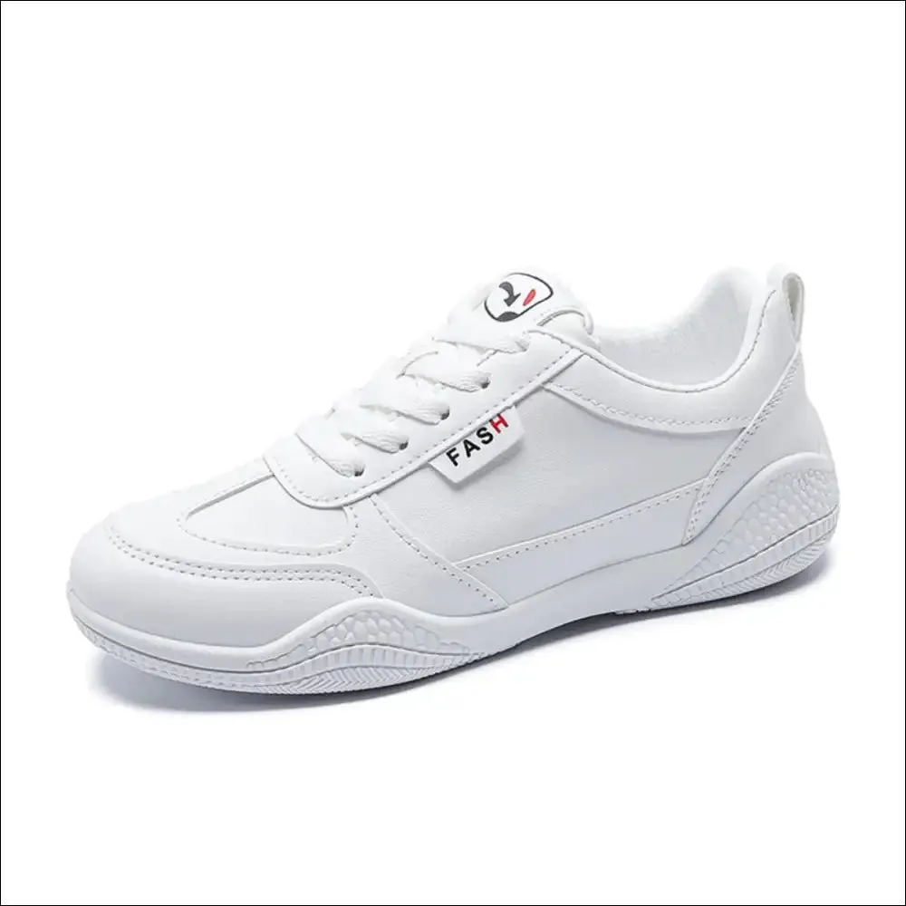 Chic Lace Up Round Toe Flat Athletic Shoes