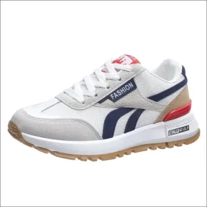 Chic Round Toe Platform Athletic Sneakers