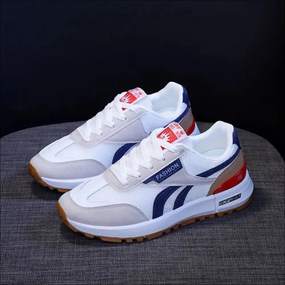 Chic Round Toe Platform Athletic Sneakers