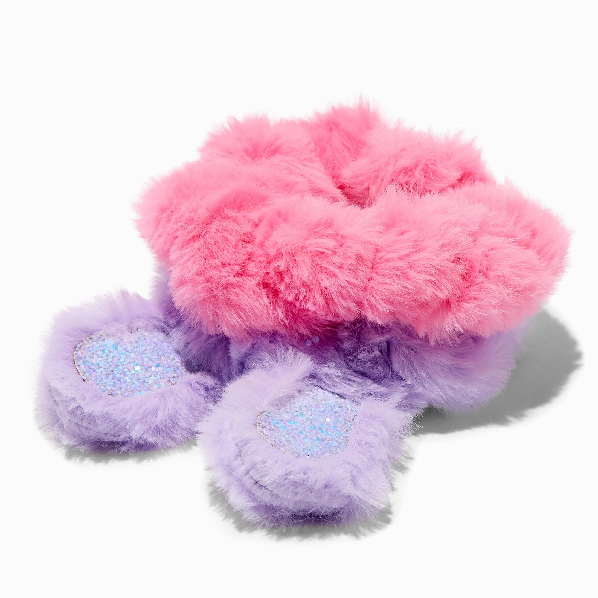 Claire's Pink Scrunchies