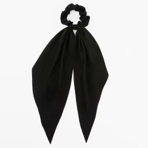 Claire's Small Hair Scrunchie Scarf - Black