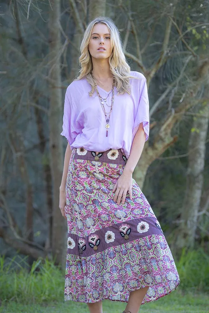Clara Skirt - Mauve