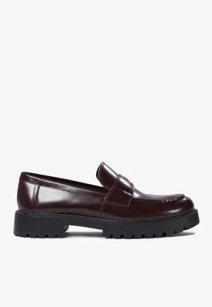 Classic Lug Calf Leather Loafers