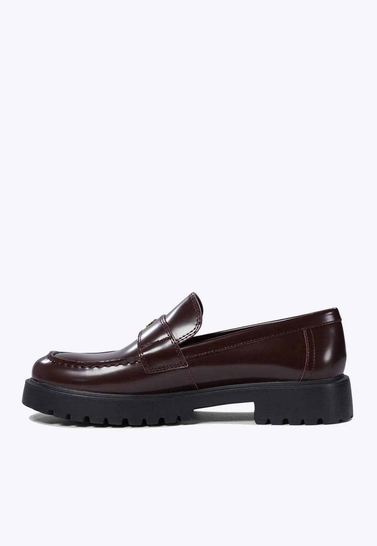 Classic Lug Calf Leather Loafers