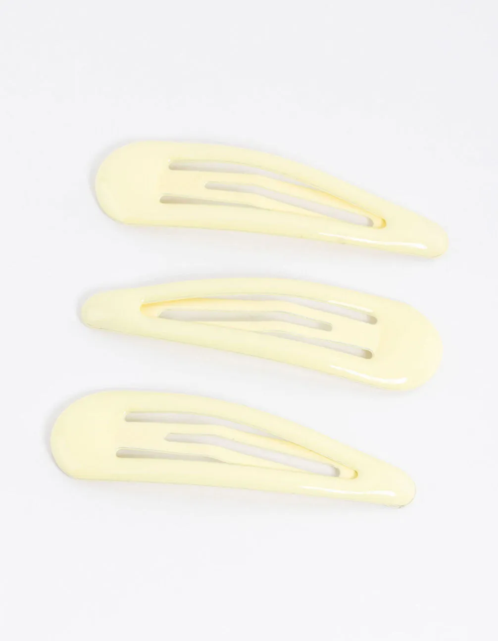Coated Yellow Mixed Bubble Snap Clip Pack