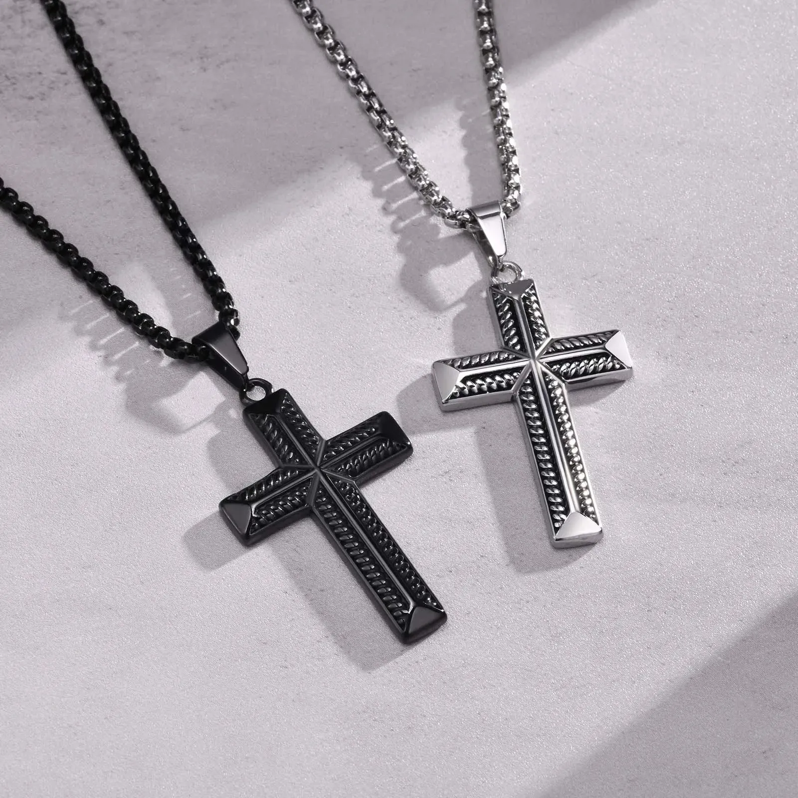 Cool Stylish Cross Necklaces for Men