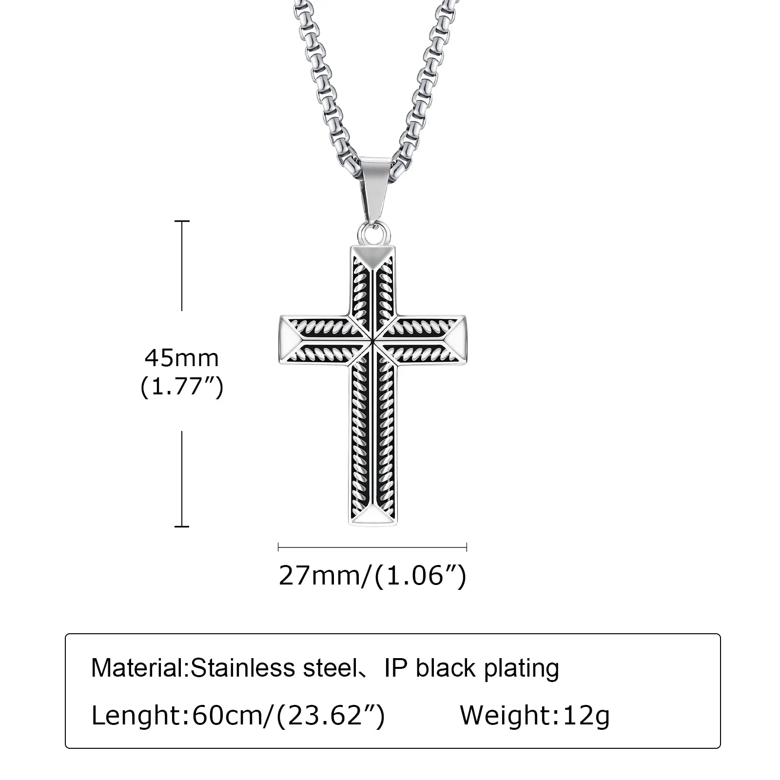 Cool Stylish Cross Necklaces for Men