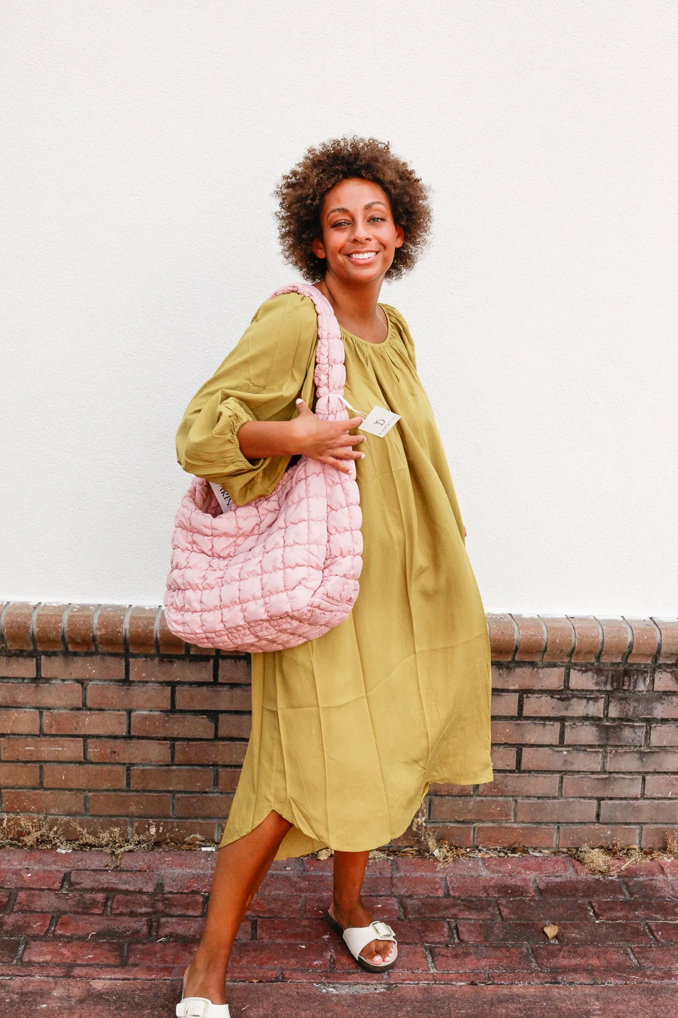Cora Quilted Puffer Bag