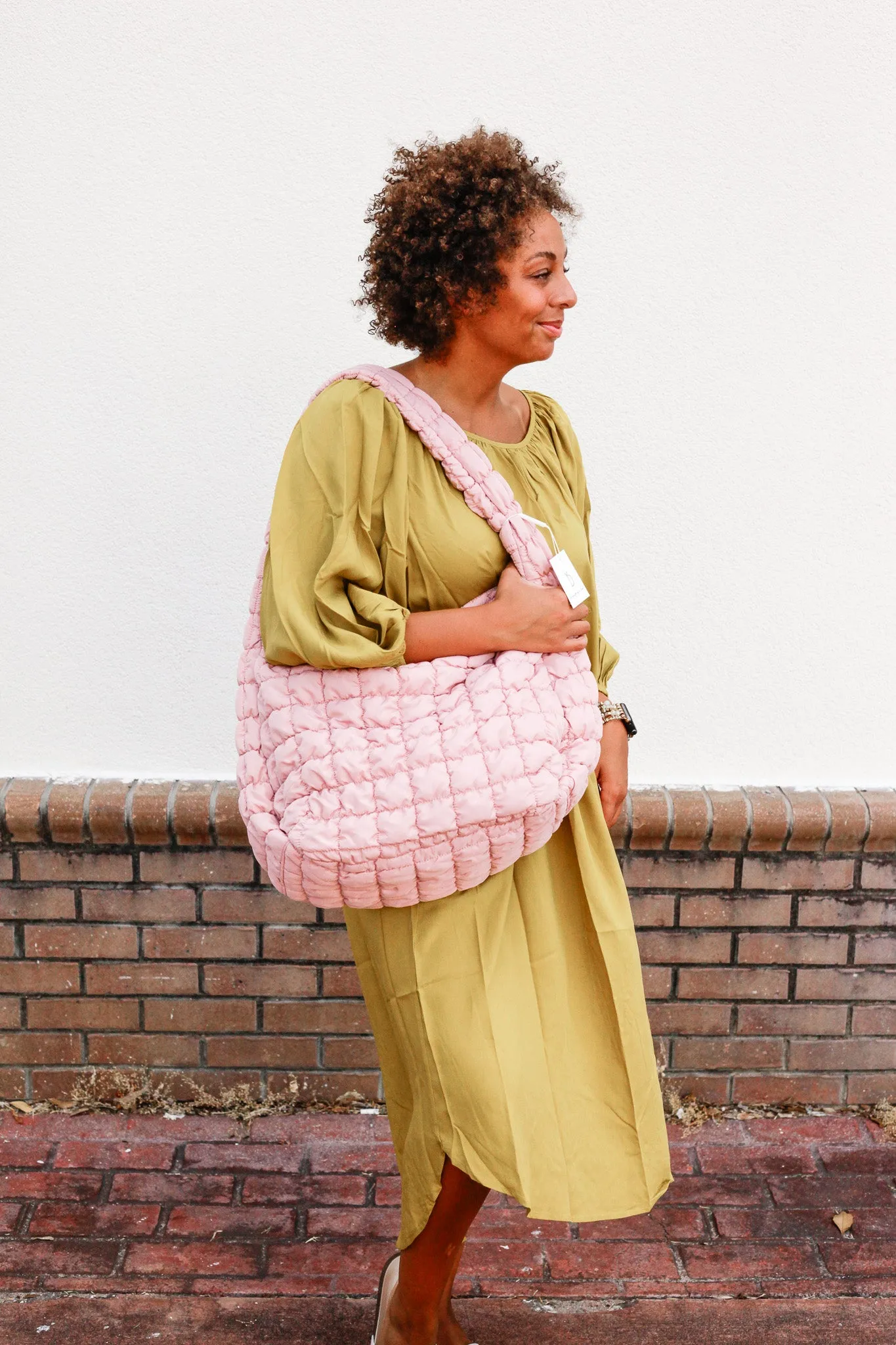 Cora Quilted Puffer Bag