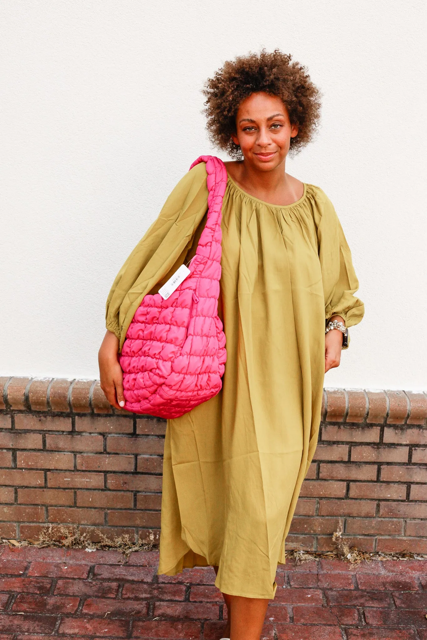 Cora Quilted Puffer Bag