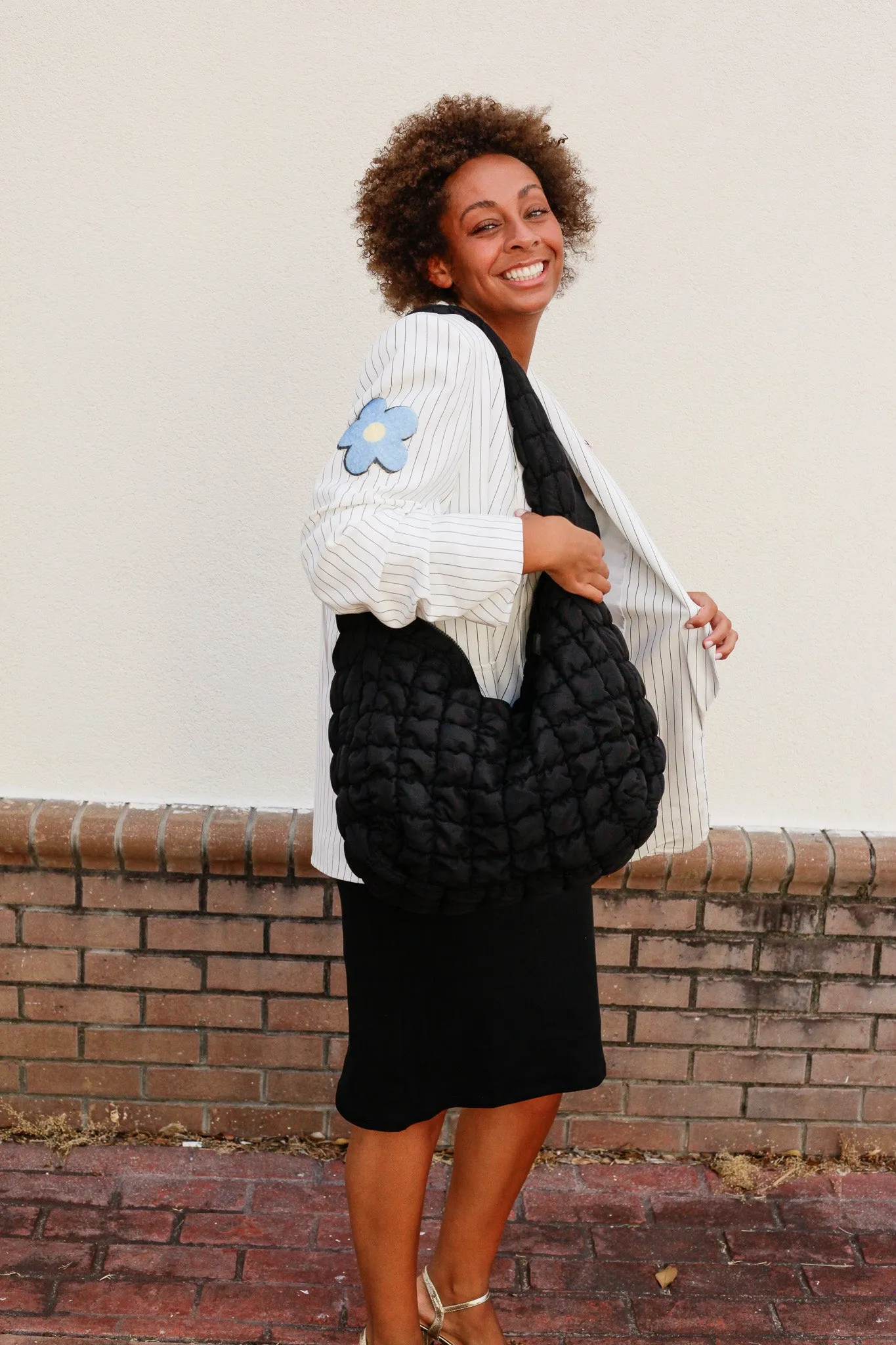 Cora Quilted Puffer Bag