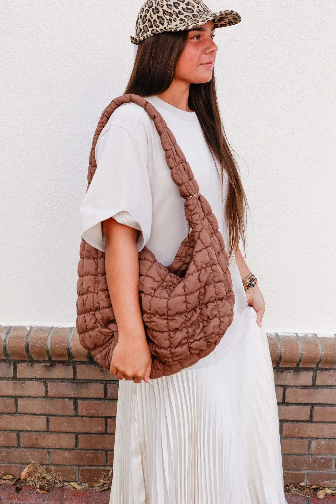 Cora Quilted Puffer Bag